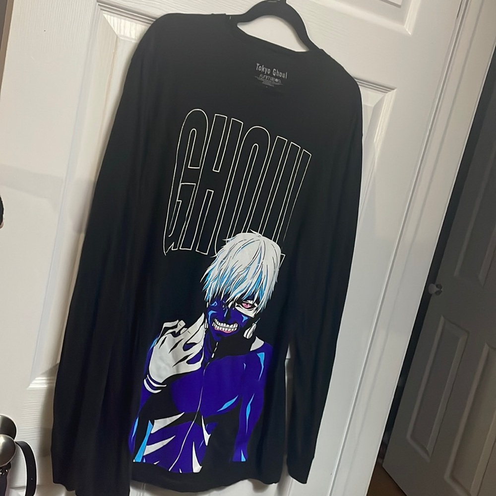 Tokyo Ghoul oversized long sleeve shirt